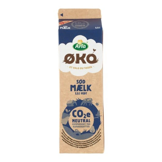 ØKO sødmælk 3,5%, 1 l Arla