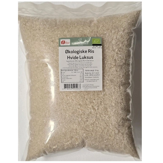 ØKO Ris hvide luksus, 2*5 kg Chef Choice