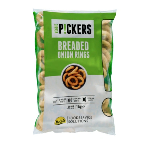 Løgringe panerede frost, 1 kg