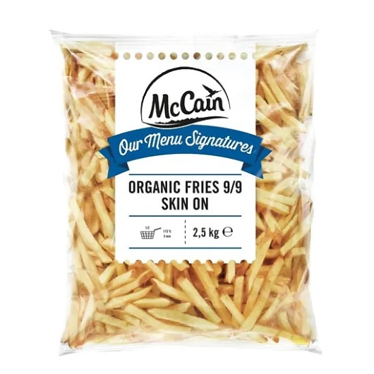 Pommes frites 9 mm m/skin coated frost, 2,5 kg McCain