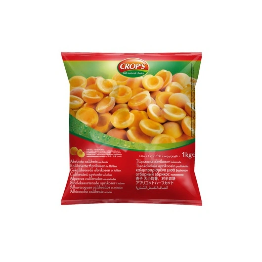 Abrikoser halve u/sten frost, 5*1kg CROP'S