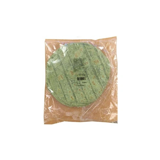 Tortilla wraps spinat 25 cm frost, 18 stk Wanted