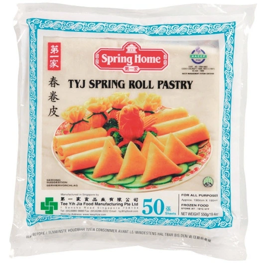 Spring roll pastry frost, 550 g ( 50 stk) Spring Home