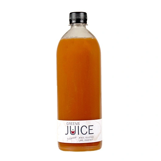 Æble/Gulerod/Ingefær/Lime Friskpresset Greens2Go 800 ml
