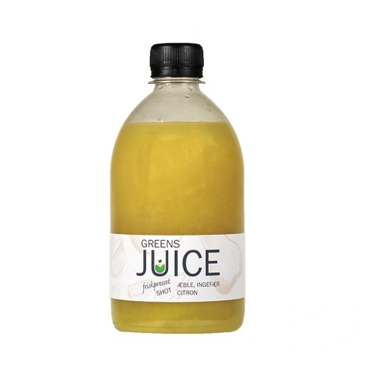 Ingefær m/æble Shot 500 ml, stk. Greens2Go