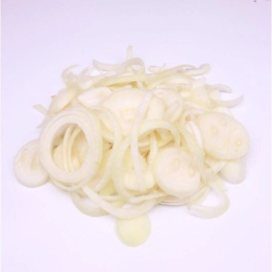 Løg i skiver 8mm, 5 kg Prepped Greens