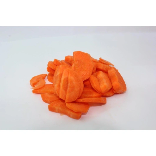 Gulerødder halvmåne skiver 4 mm kg