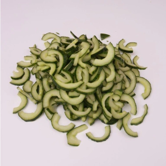 ØKO Agurker uden kerner halvmåner skiver 10mm 5 kg