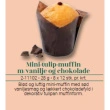Muffins mini m/vanijle  frost, 8*12*28 g