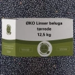 ØKO linser beluga tørrede, 12,5 kg