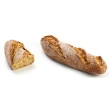 Rustik grov baguette 125 g frost, 40 stk