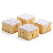 Kage Lemonsnitte 38x25cm frost, 24 stk