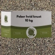 Peber hvid knust, 10 kg Chef Choice
