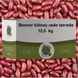 Bønner kidney røde  tørrede, 12,5 kg Chef Choice