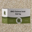 ØKO quinoa hvid, 6*2 kg